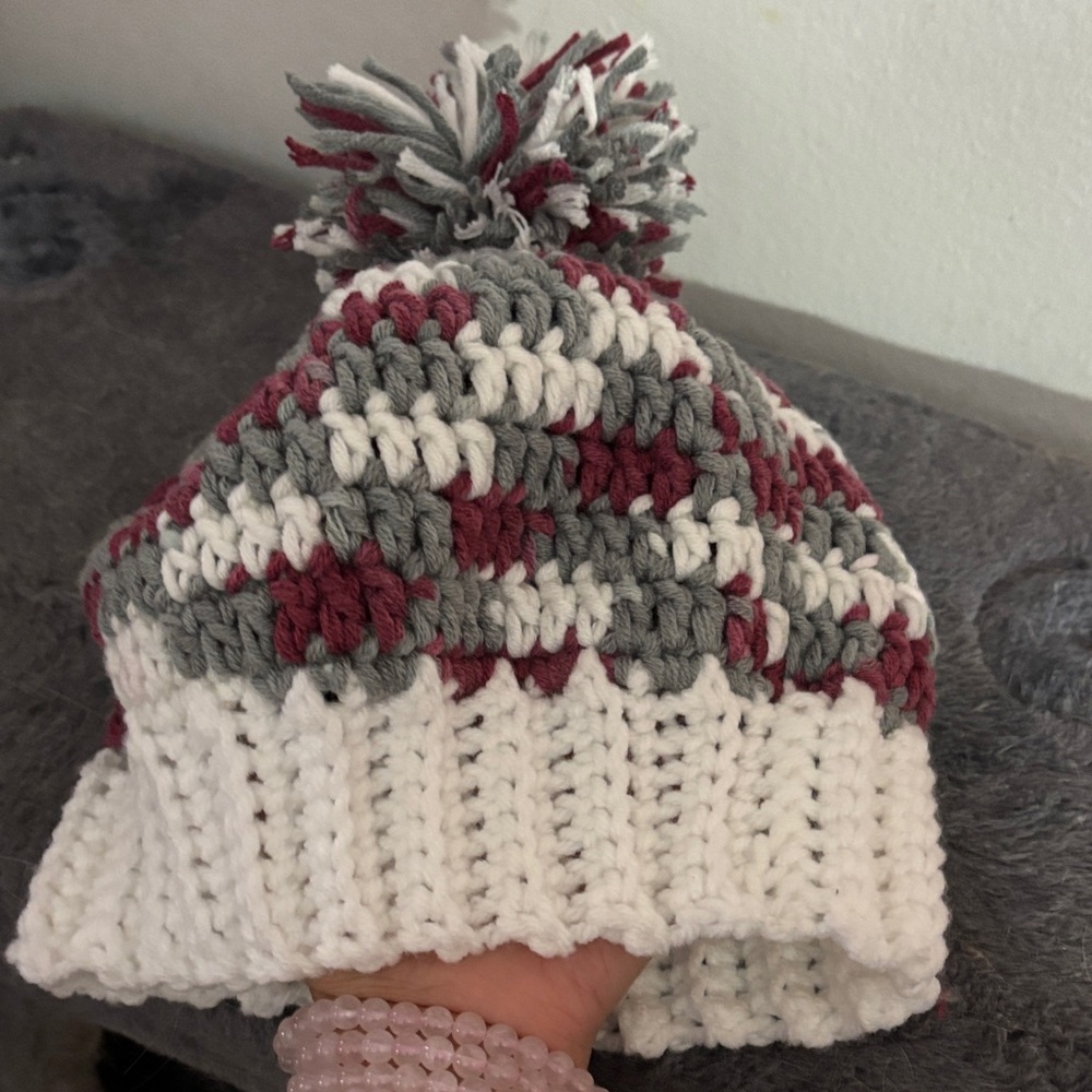 Cozy Knit Pom-Pom Beanie for Kids